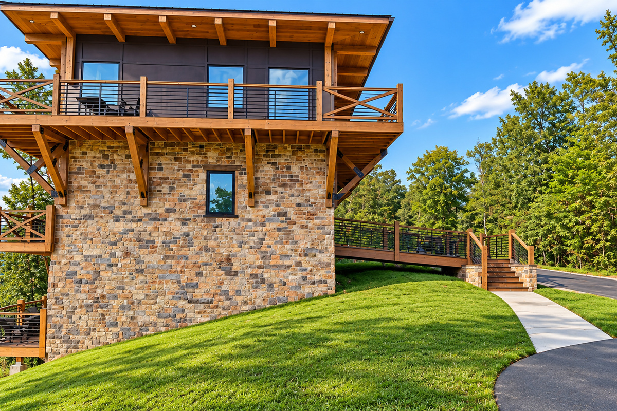 View from Driveway