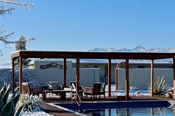 Enjoy the amazing mountain views from our peaceful little valley. 