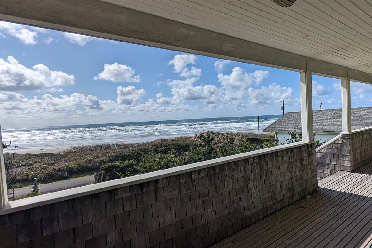 view from living room