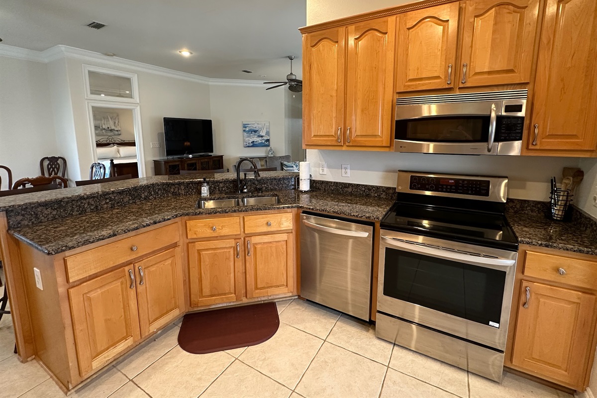 Spacious Kitchen