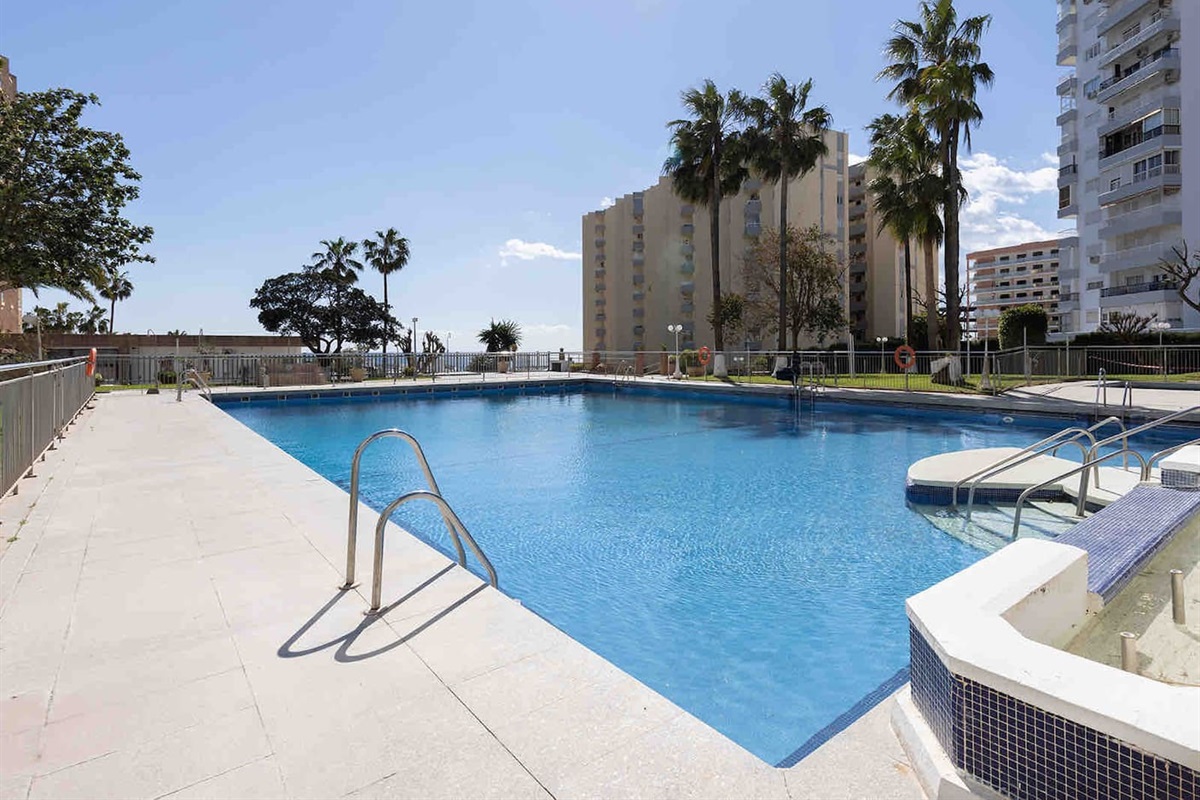 Community swimming pool 