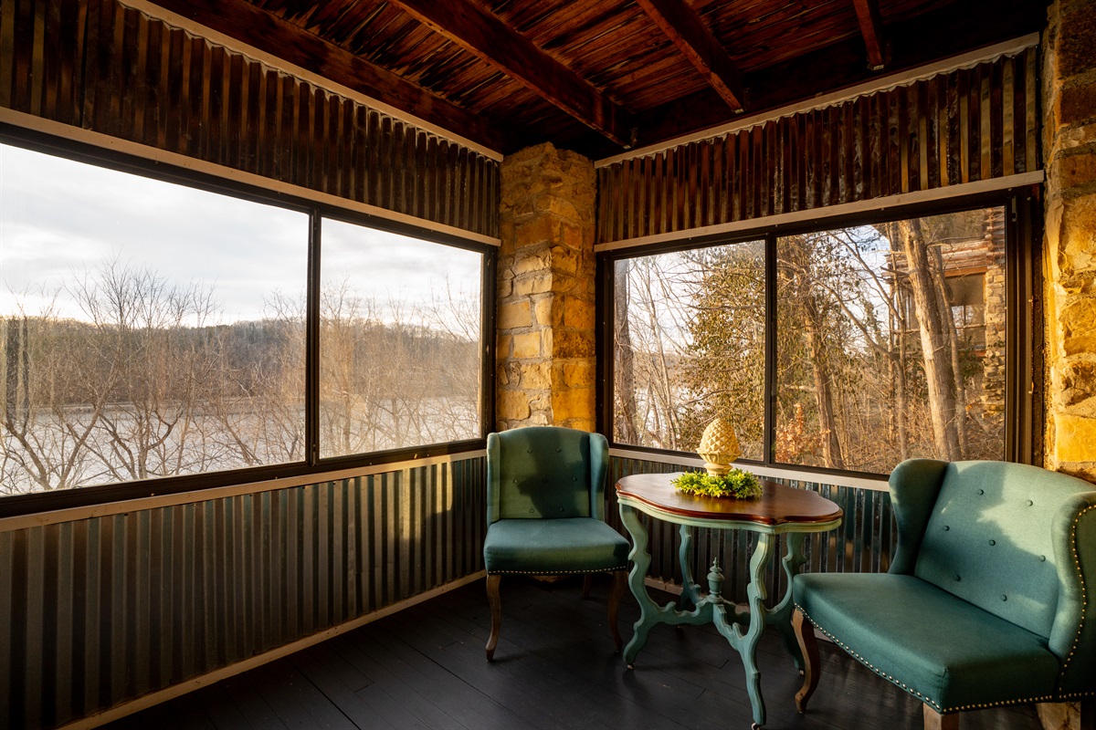 The perfect nook for morning sunlight and peaceful reflection