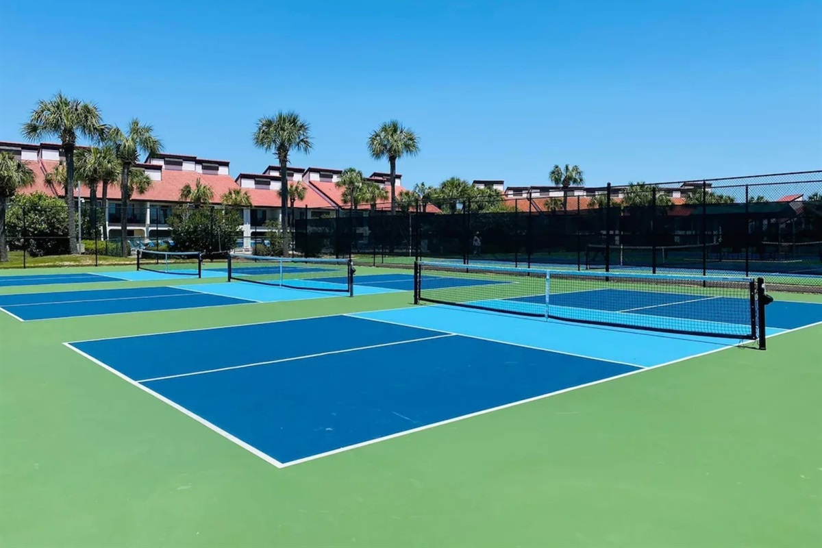 Pickleball courts