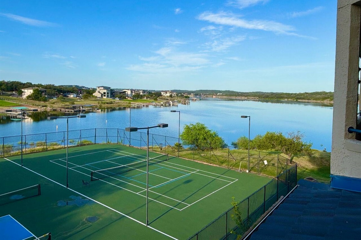 Lighted Tennis/Pickle Ball Courts