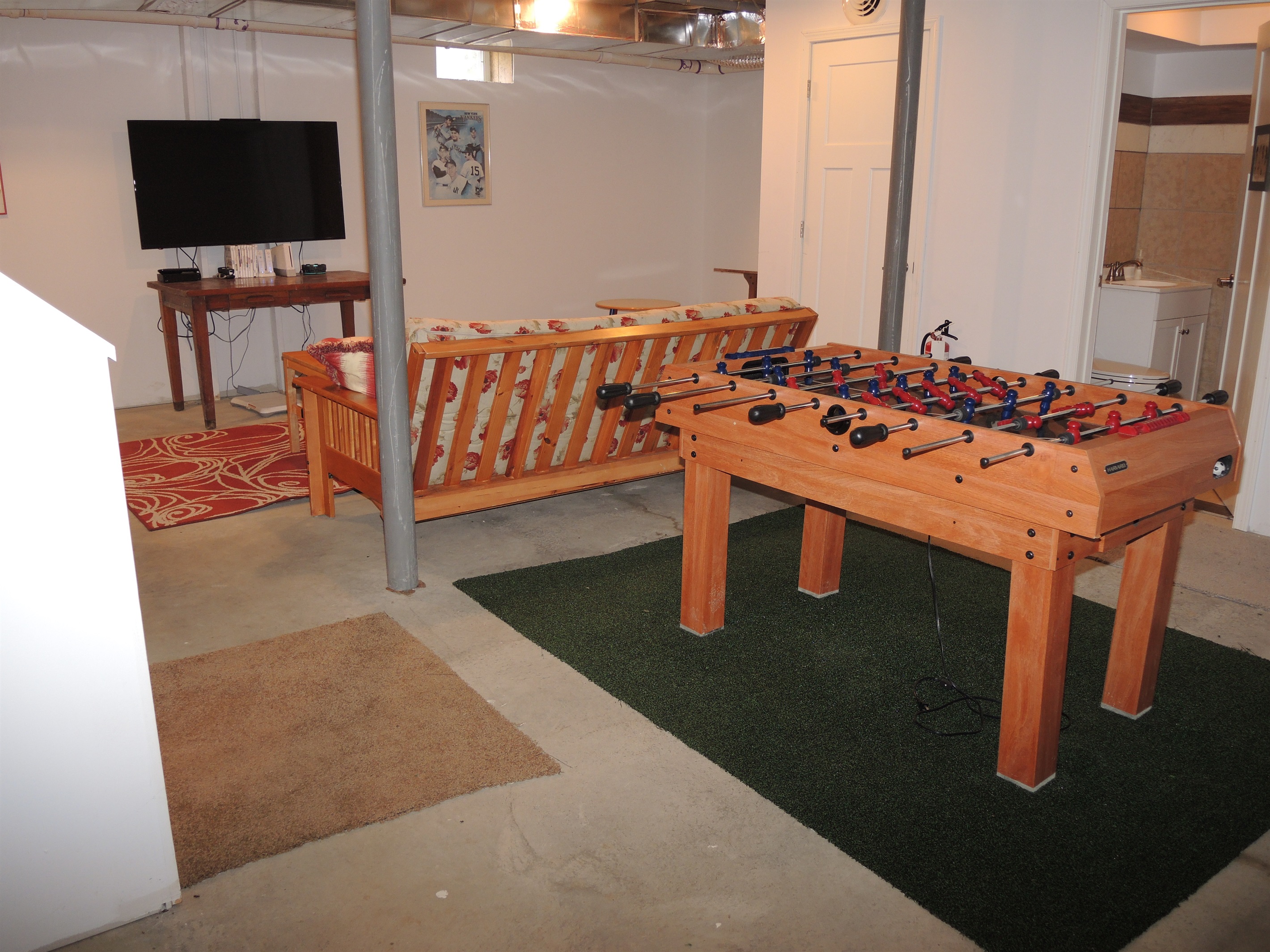 Lower level game room