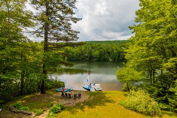 View from the deck