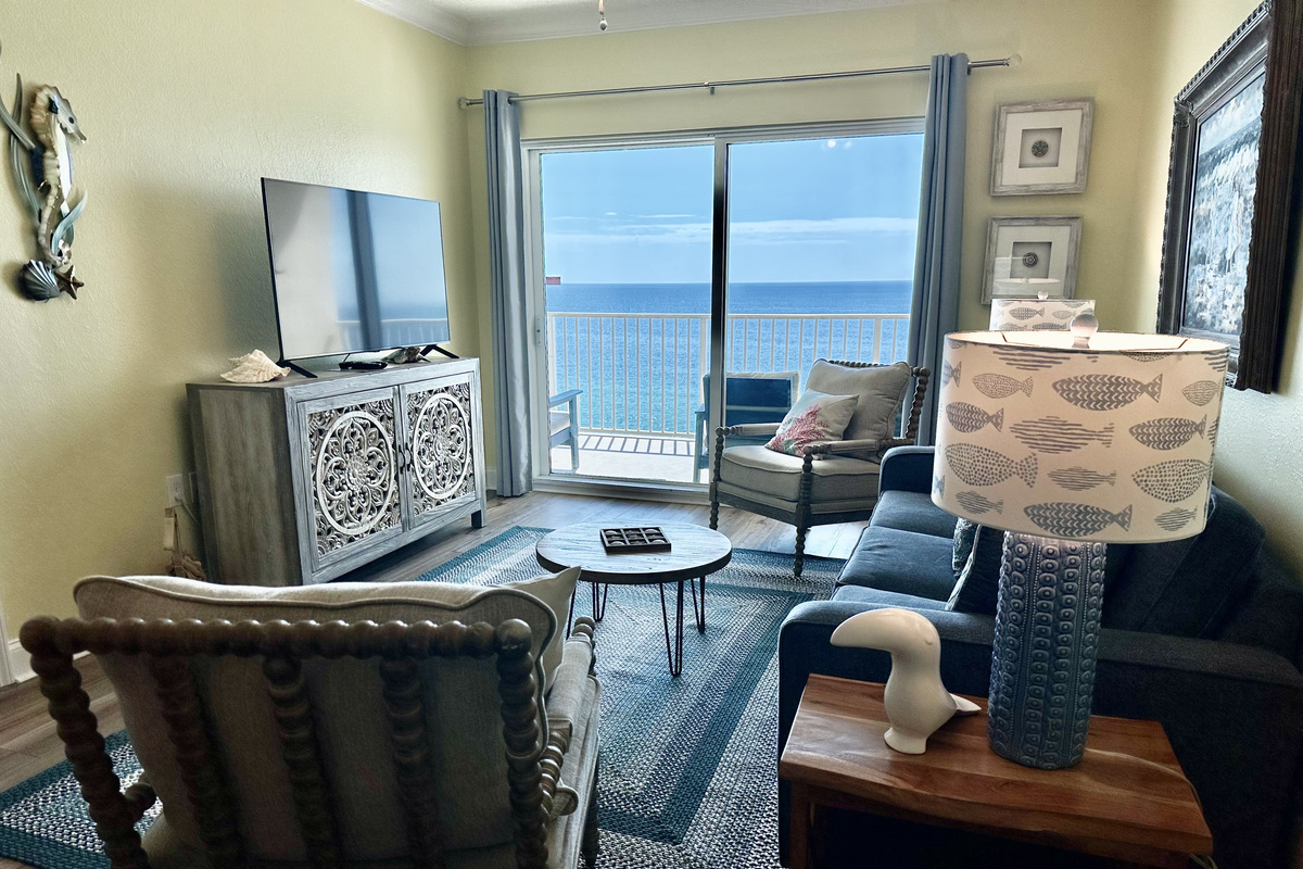 We also provide a large smart tv in the living room!