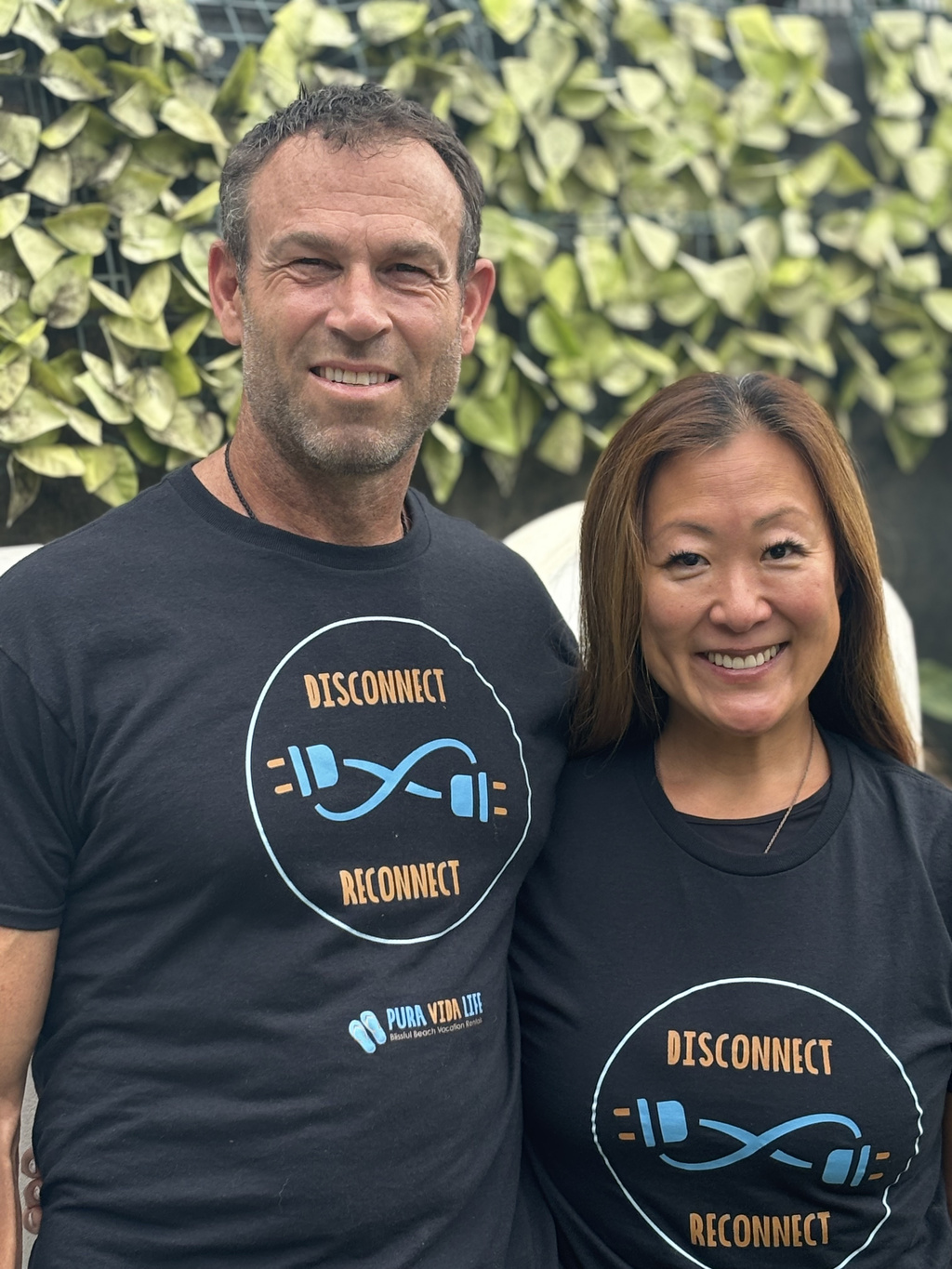 Dave and Jane, owners of Pura Vida Life Properties