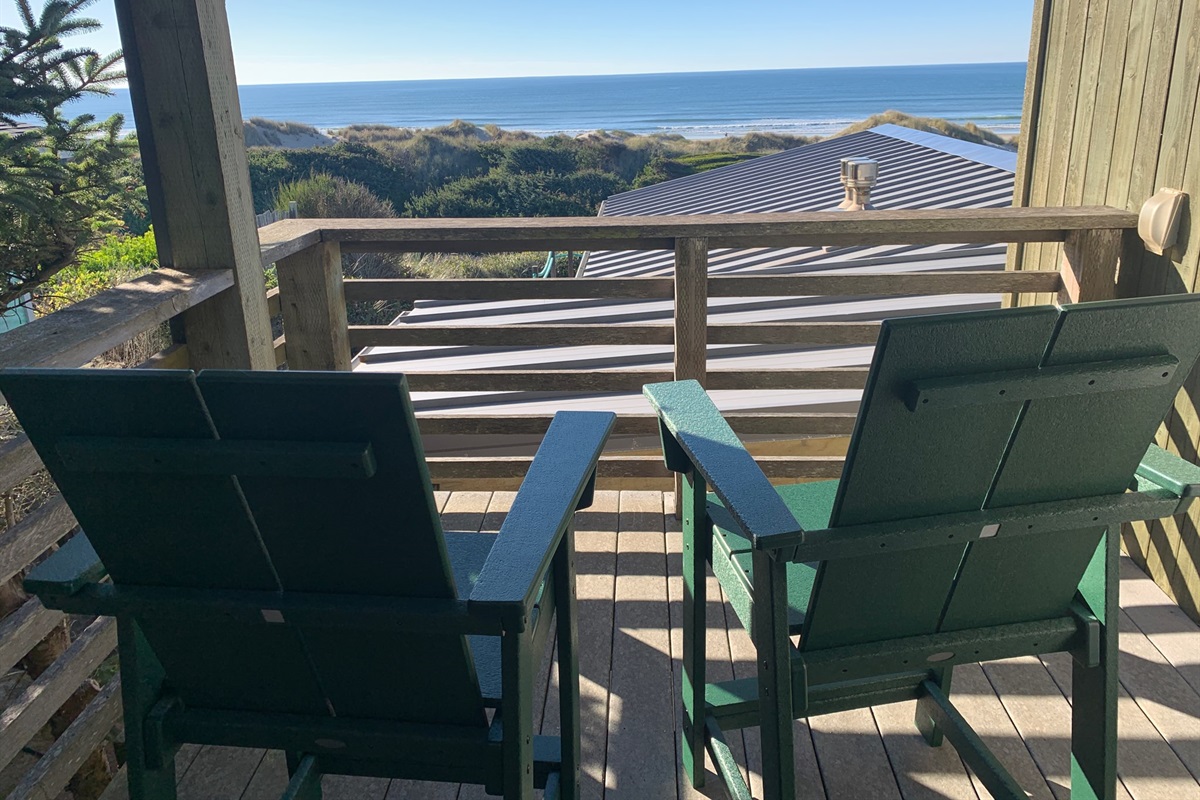 primary bedroom deck