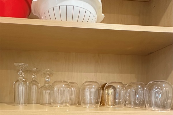 You  bring the wine, we've got the glasses!