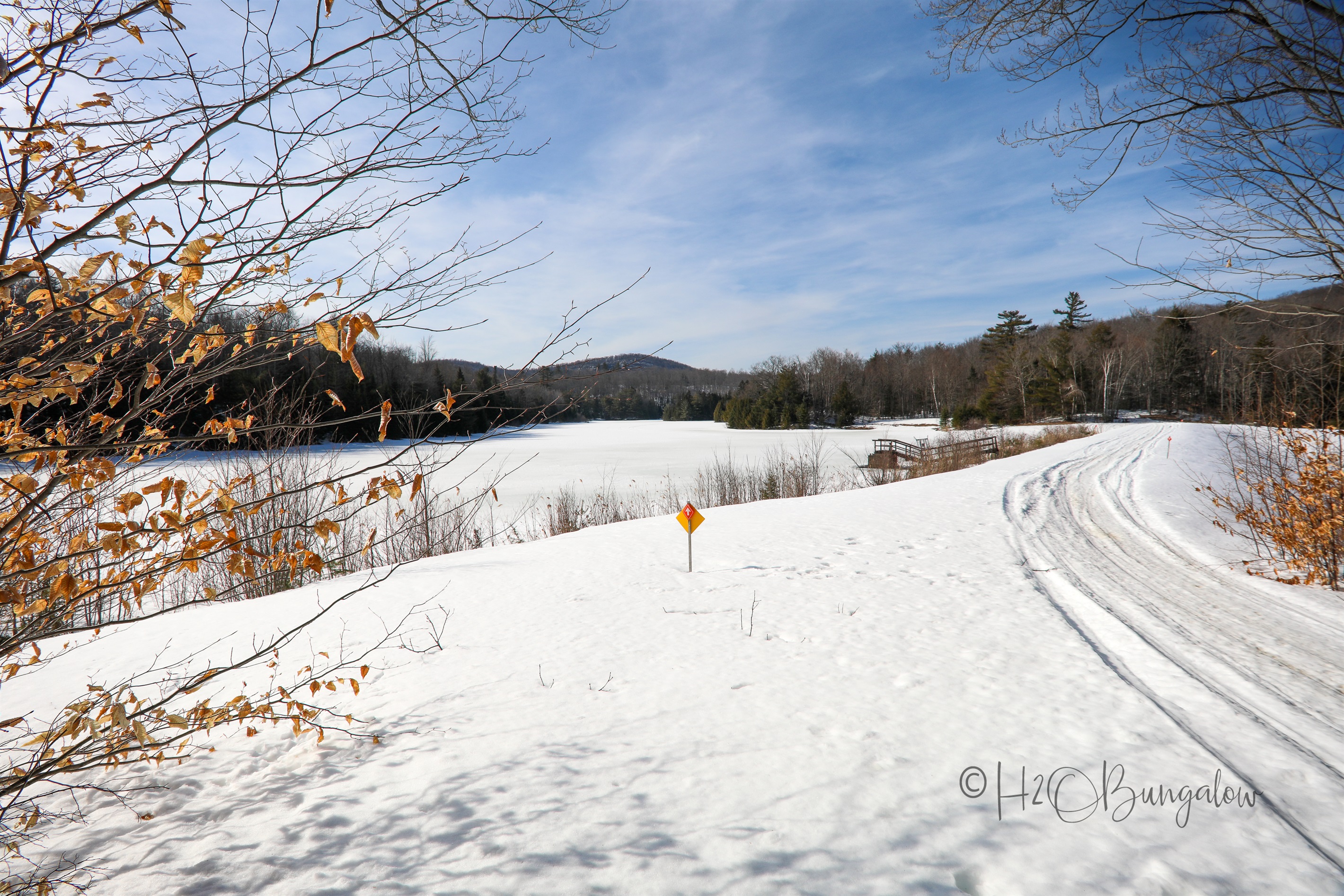 Direct access to VAST snowmobile trails