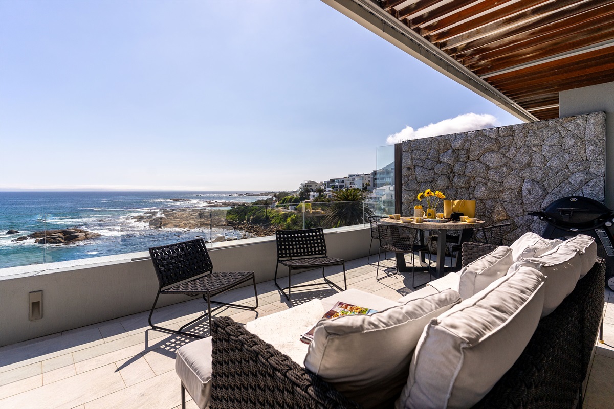 Looking at Camps Bay Tidal Pool