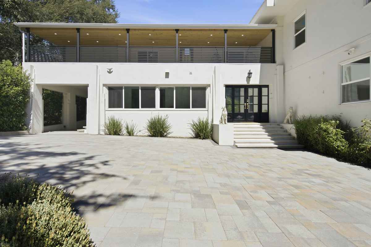 A welcoming view of the property from the outside.