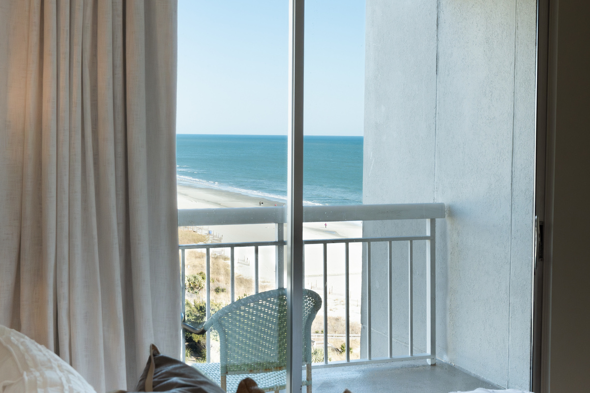 Enjoy your coffee with morning views