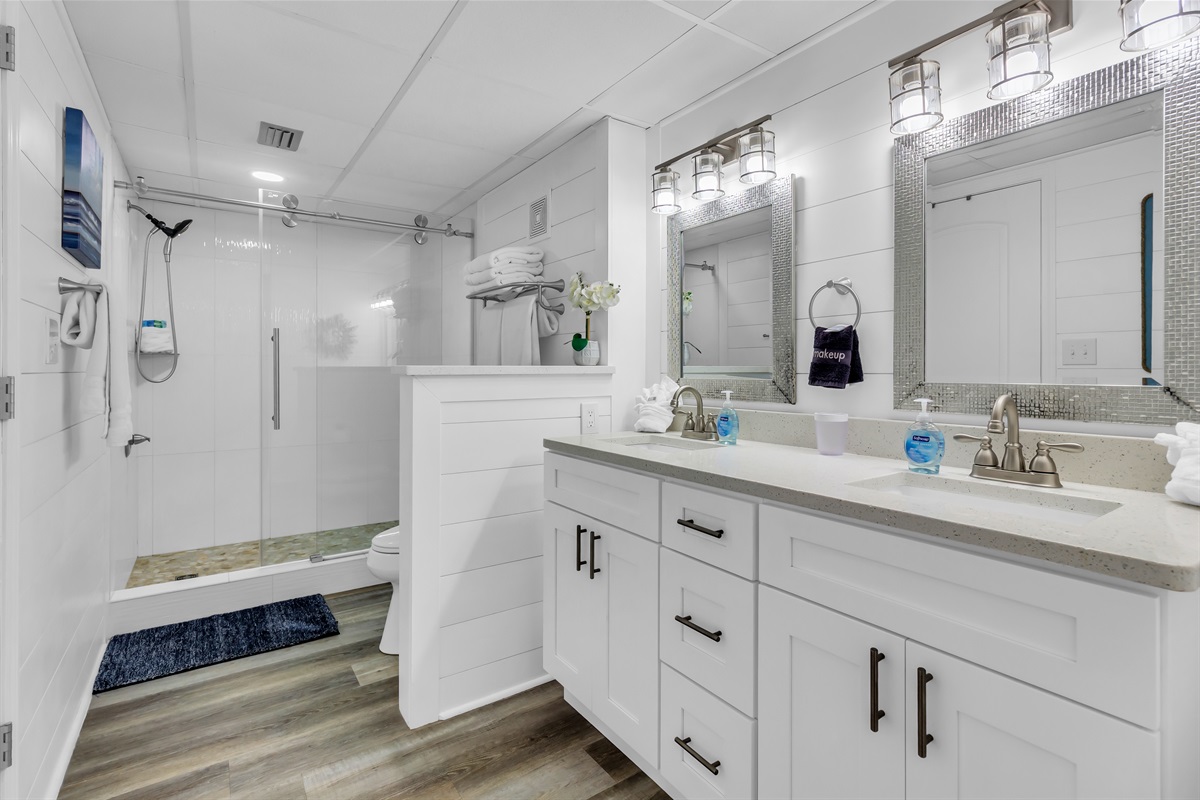 Master bathroom