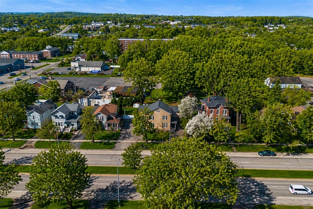 Walking distance to the city strip and Canandaigua lake.  