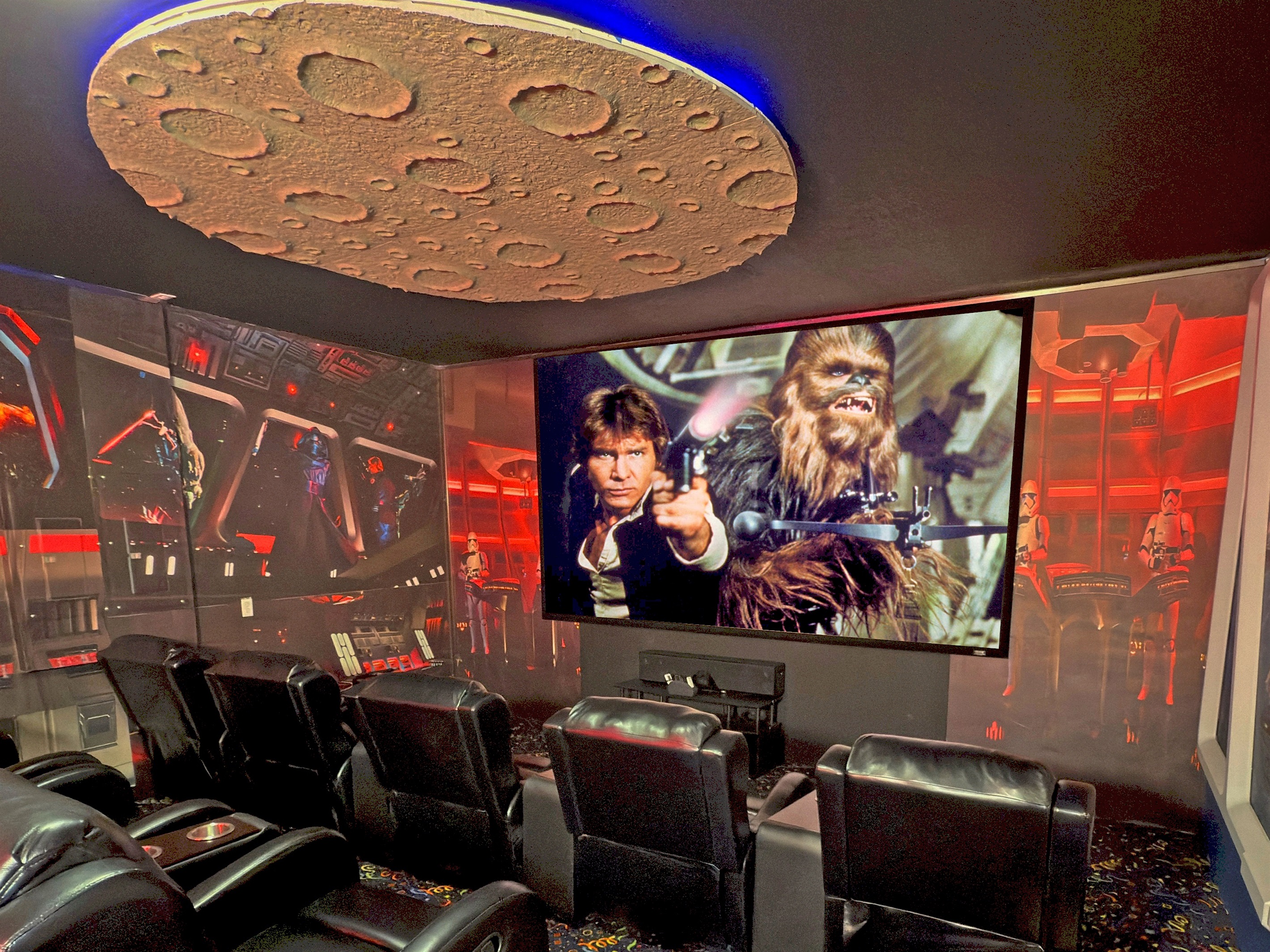 Star Wars Movie Theater-Huge Screen And Surround Sound