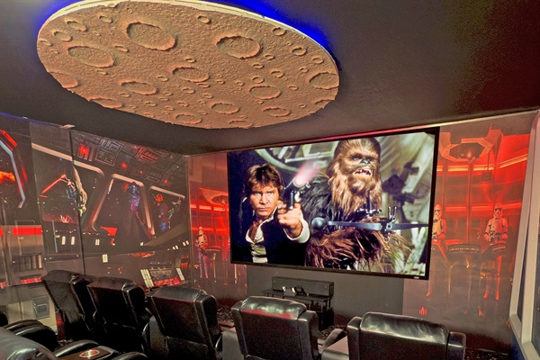Star Wars Movie Theater-Huge Screen And Surround Sound