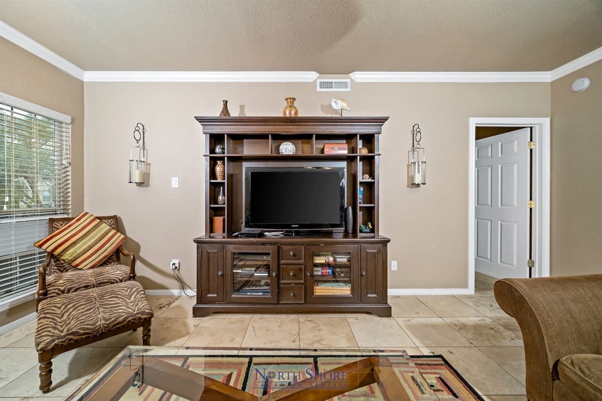HDTV in Family Room