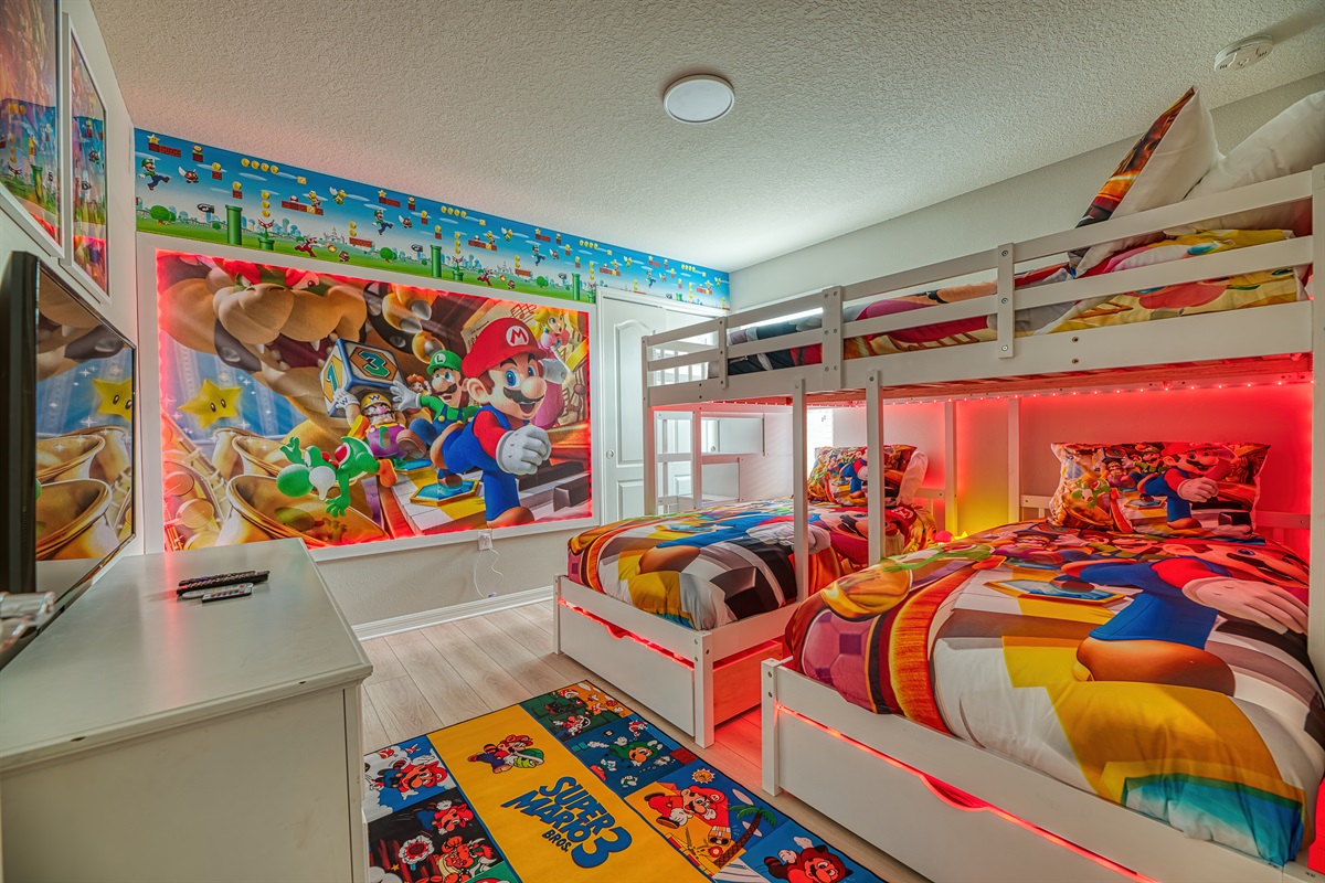 Super Mario Bunk - Full over 2 twins