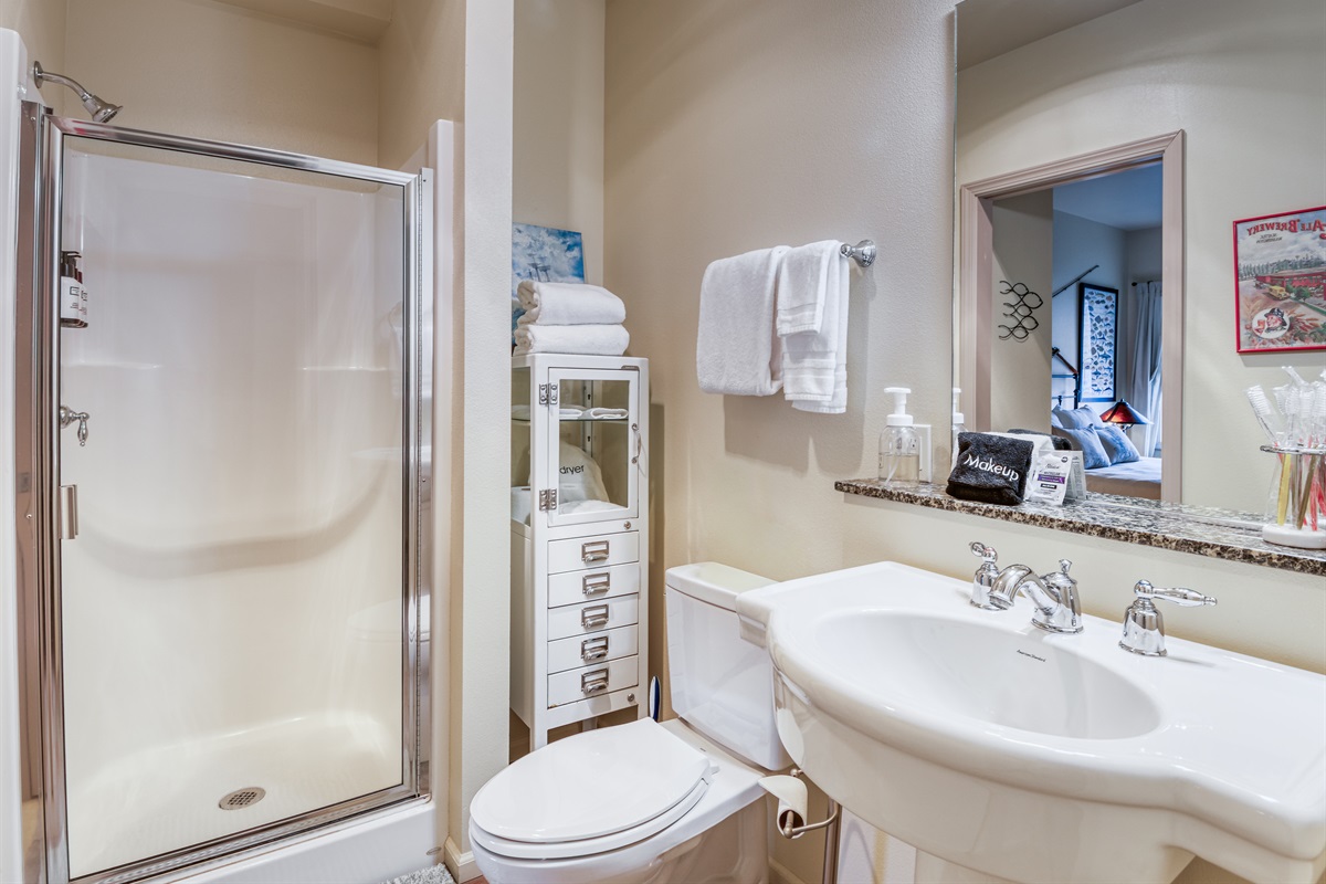 Ground Floor Bath with Shower Only