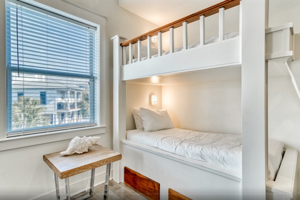 2nd floor Twin bunks in Landing area