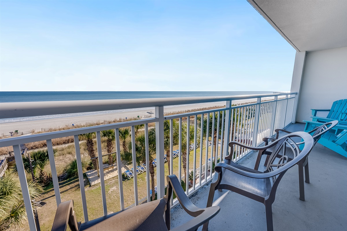 Amazing View from the Balcony!