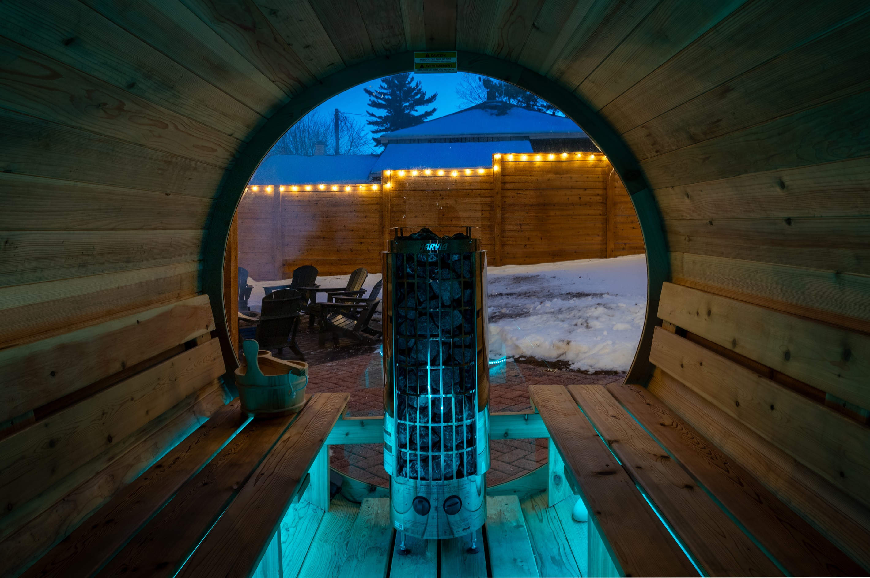 Panoramic Sauna