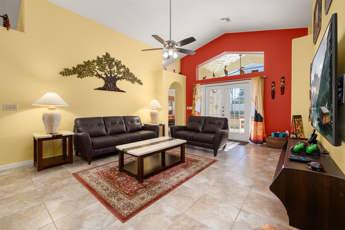 Our Tree of Life is the centerpiece decoration of the great room! 