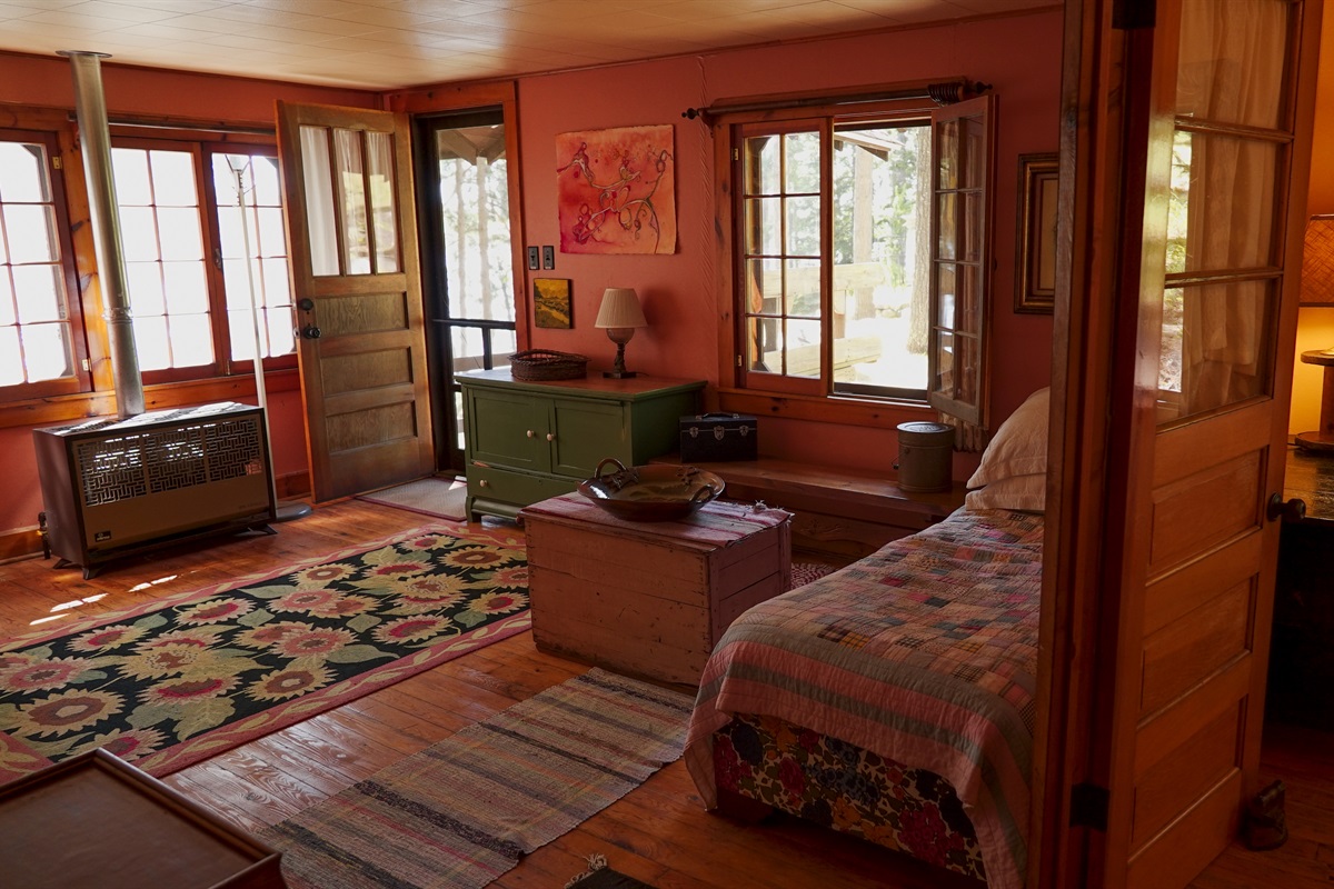 Quaint and light-filled cottage living room