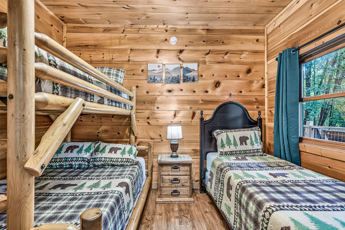 Wake up refreshed with peaceful natural light and cozy surroundings.