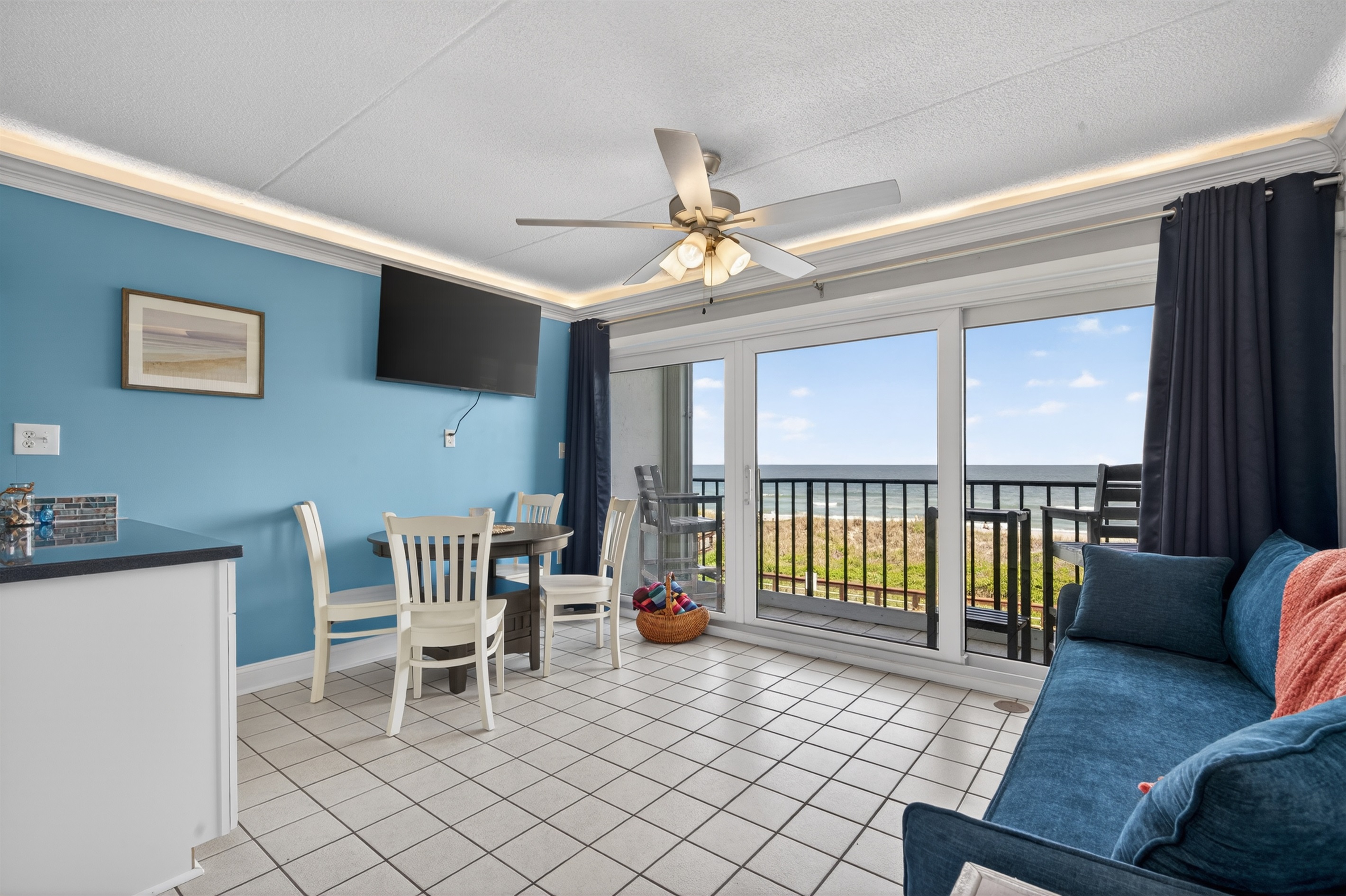 Dining area view
