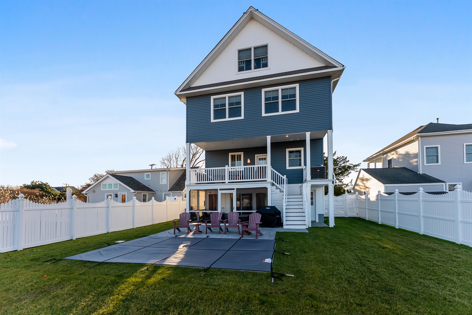 Private In-Ground Pool in Large Rear Fenced in Yard