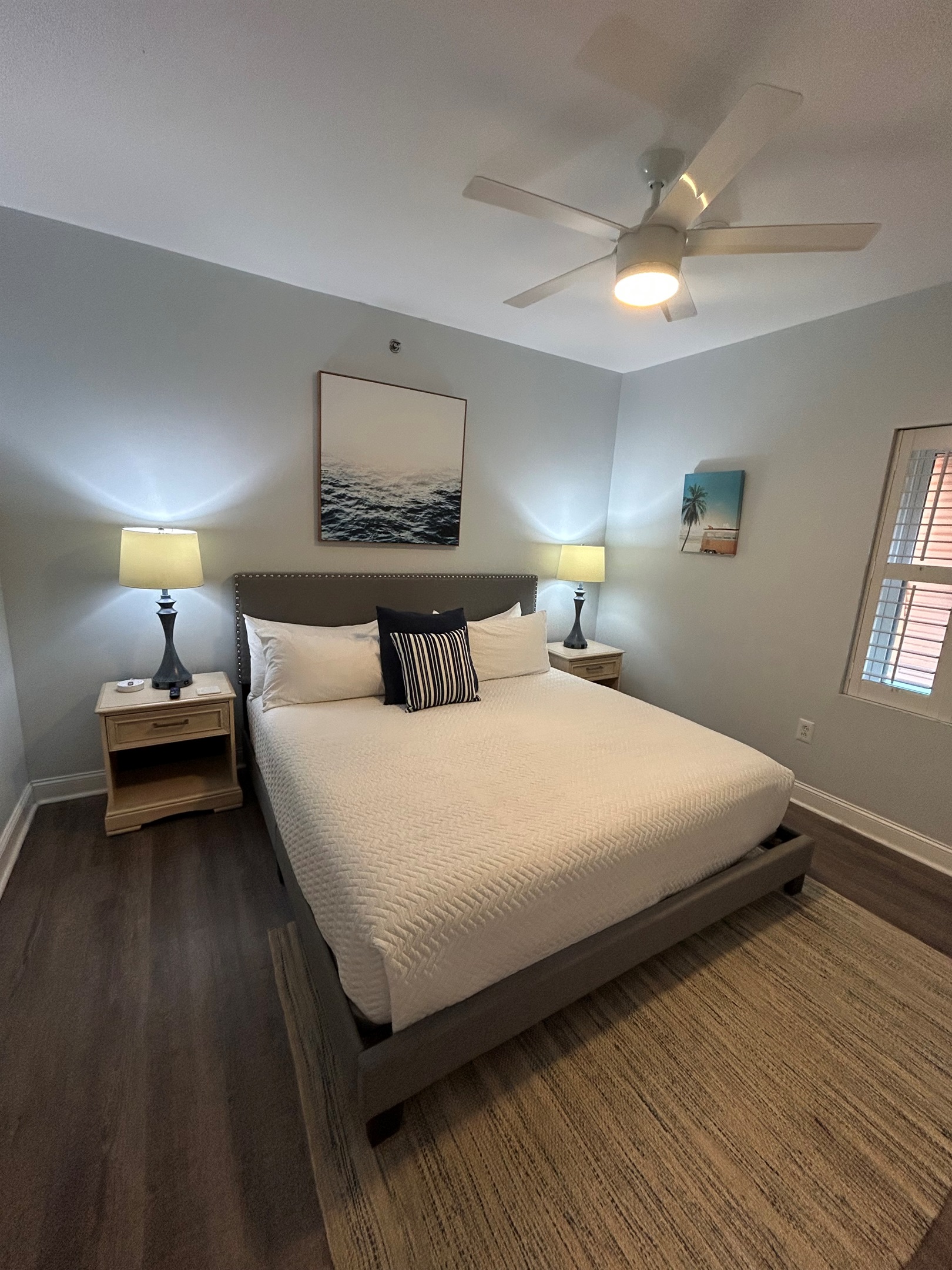 King Bedroom, Oceanview, 101, Isle of Palms, SC | IOP Escapes