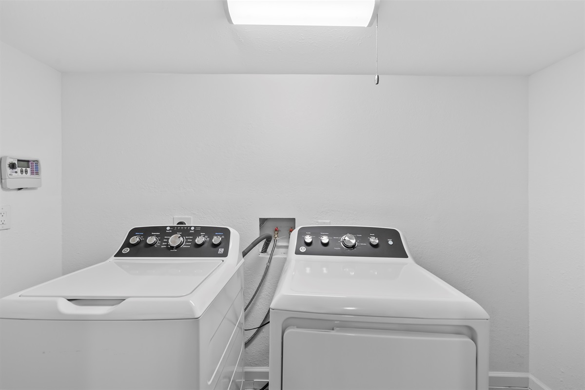 Laundry in unit