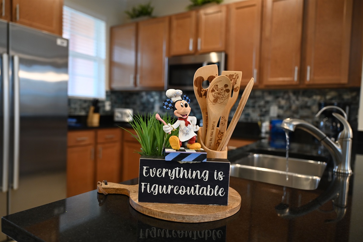 Whimsical Disney touches throughout the home
