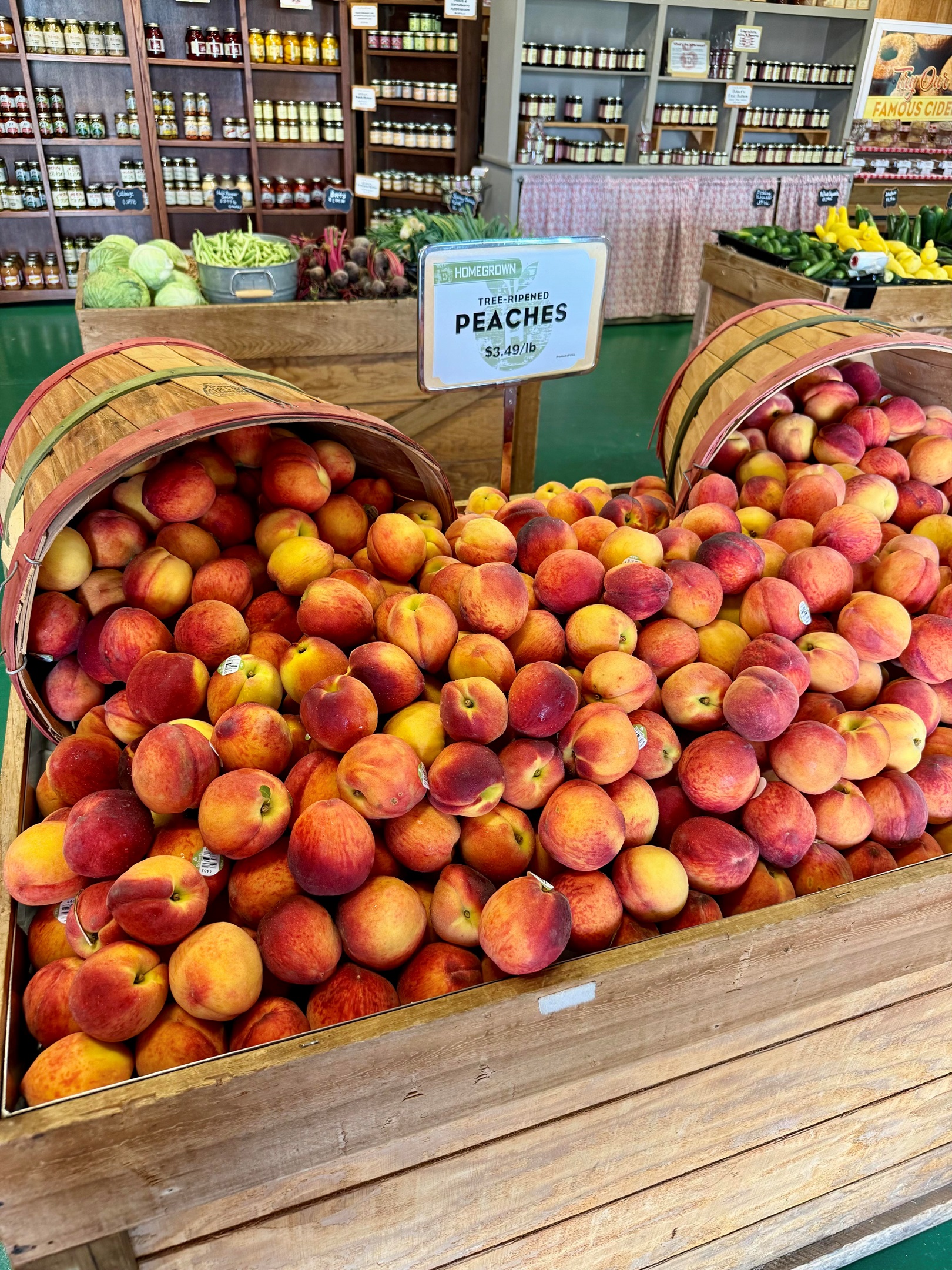 Pick your own sunshine! Peach season at Eckert’s is all about fresh fruit, happy hands, and summer smiles.