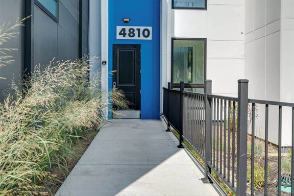 Secure Entrance to The Avery Complex. 