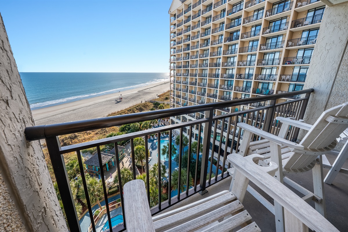 Breathtaking Views from Balcony!