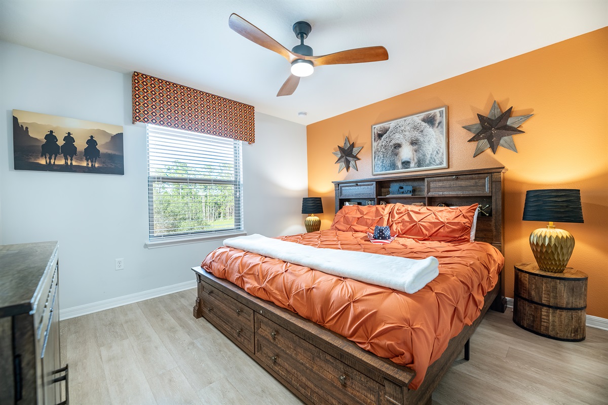 Twin Palms Villa: Bedroom 6-King