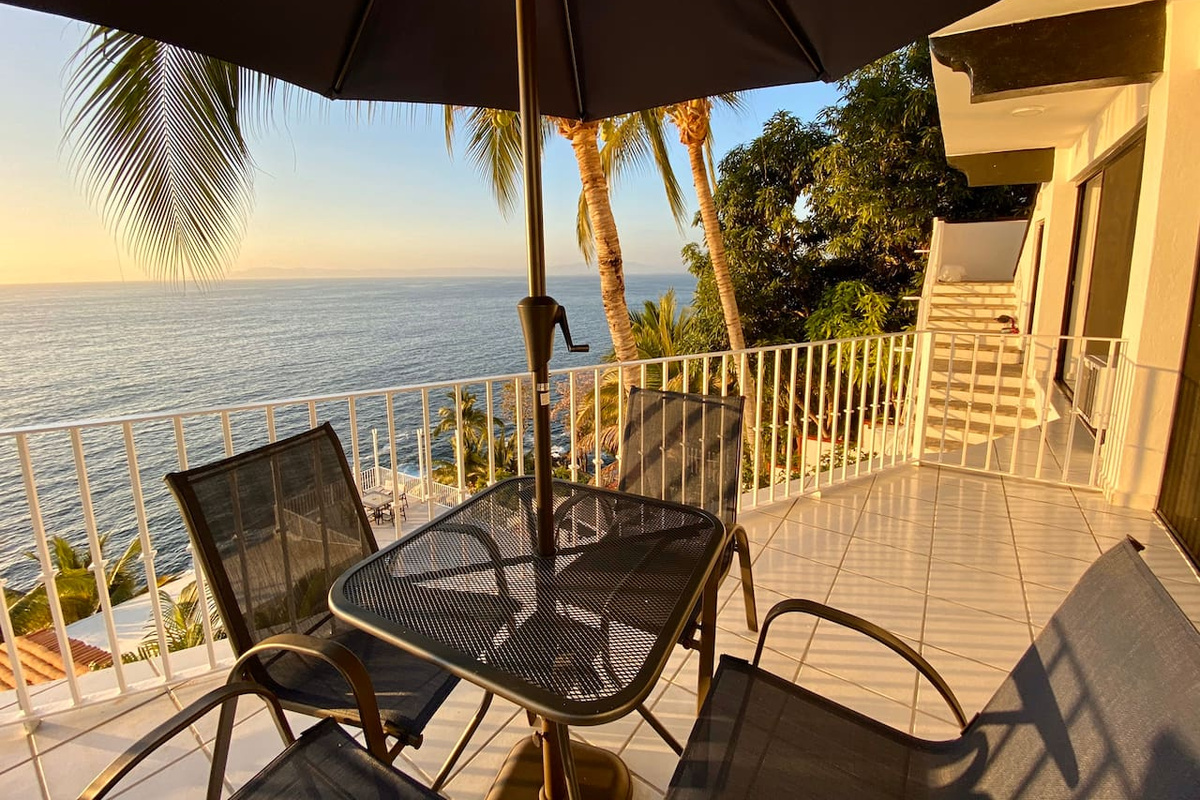 Amazing views from the balcony 