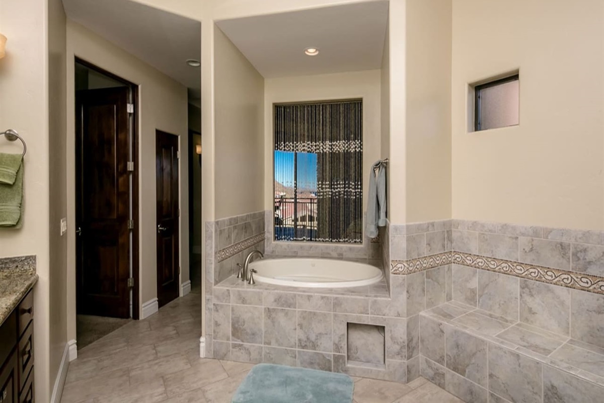 Master Bathroom Tub