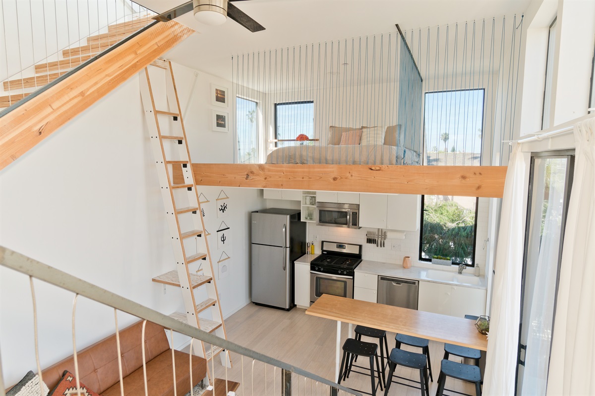 Kitchen/Dining and Roof Access