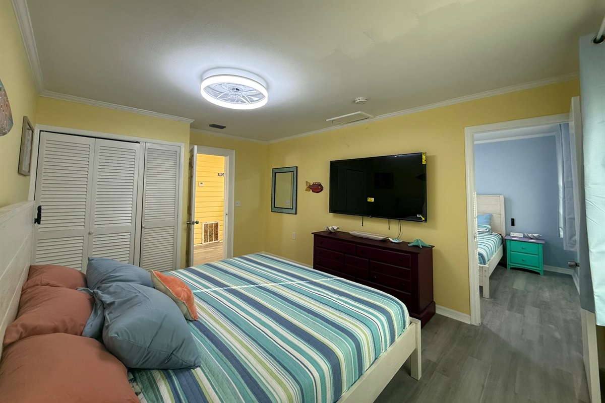 King Size Bed in Bedroom #2