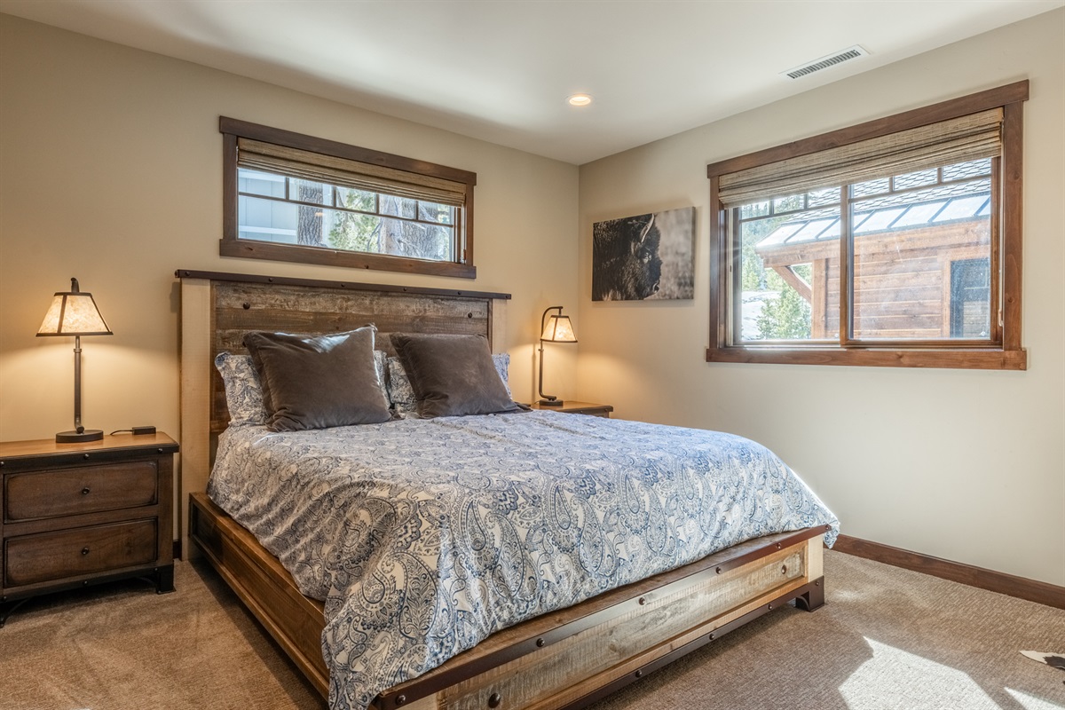 A second king suite gives adult guests their own comfortable retreat—ideal for couples traveling together.