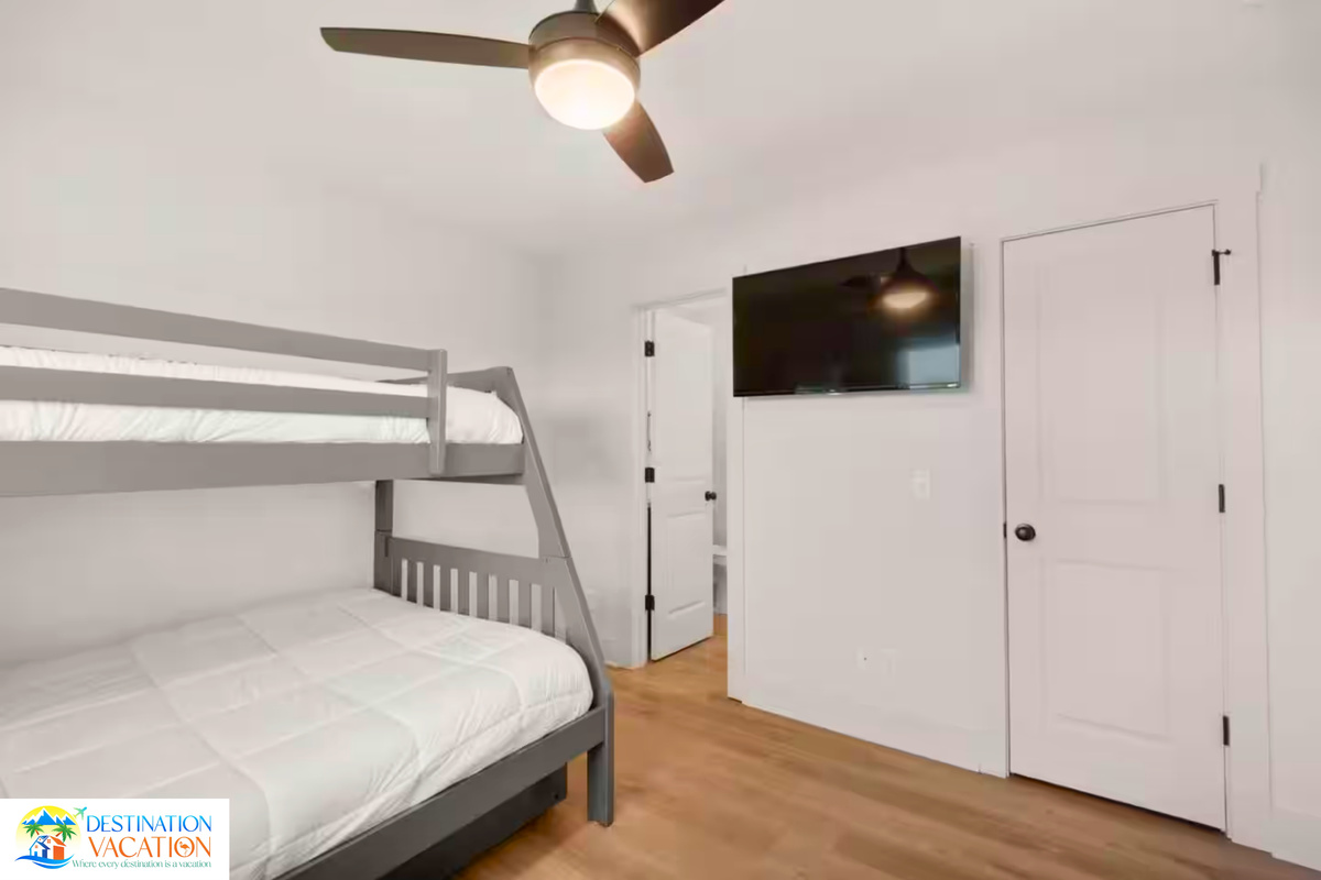 Thoughtful details create a restful and welcoming bedroom.