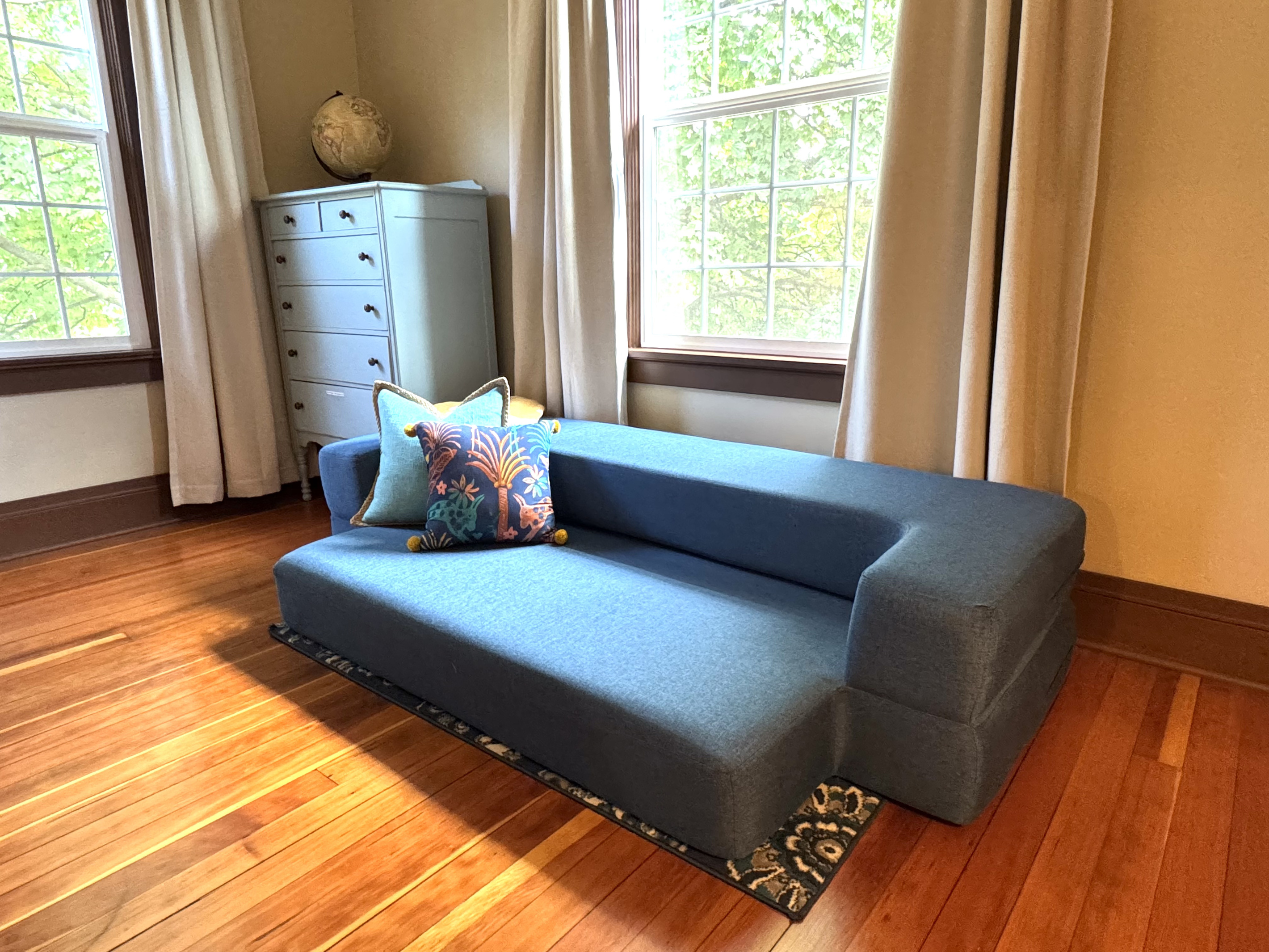 2nd Floor, convertible Queen memory foam futon/mattress.