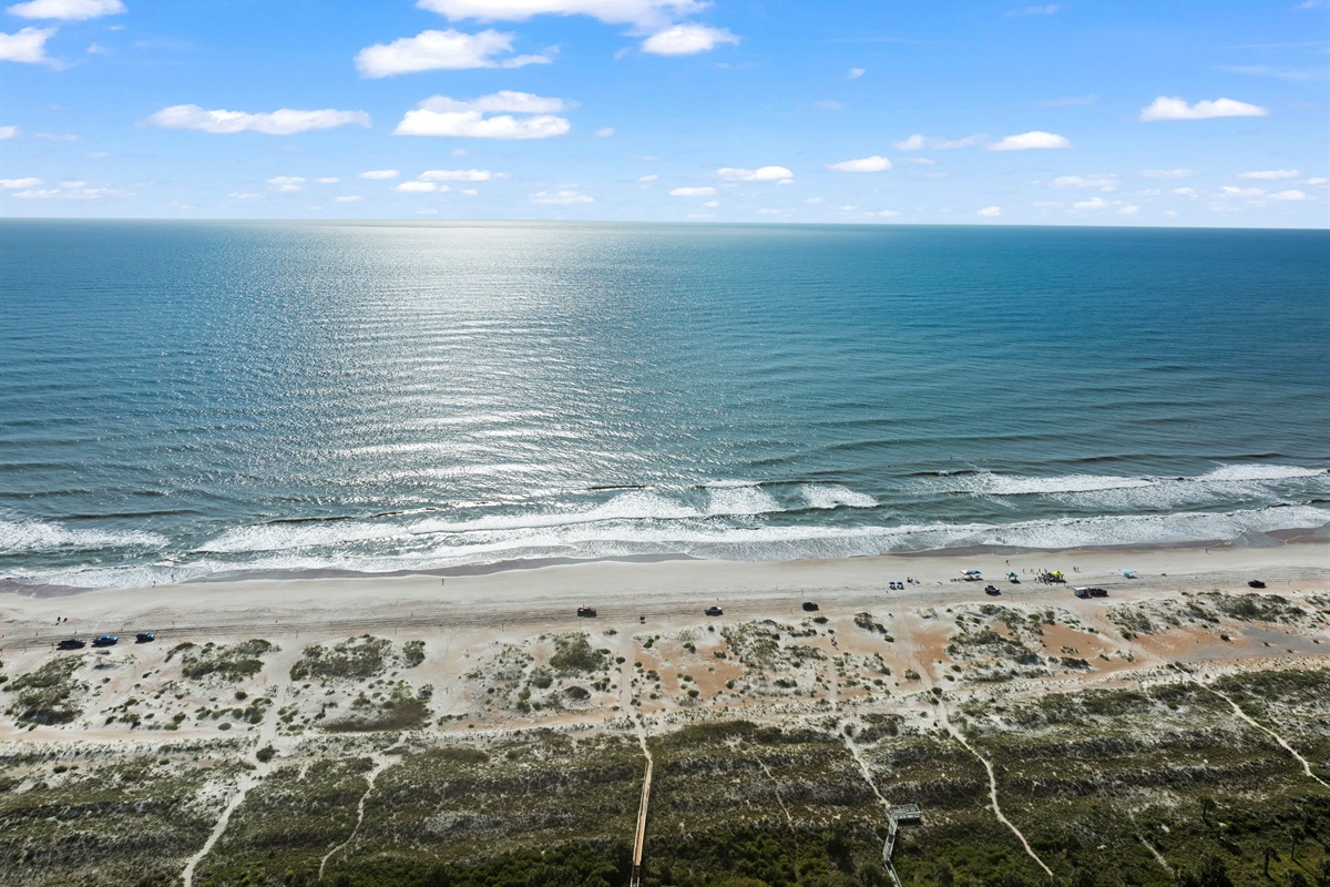 Sweeping ocean views.