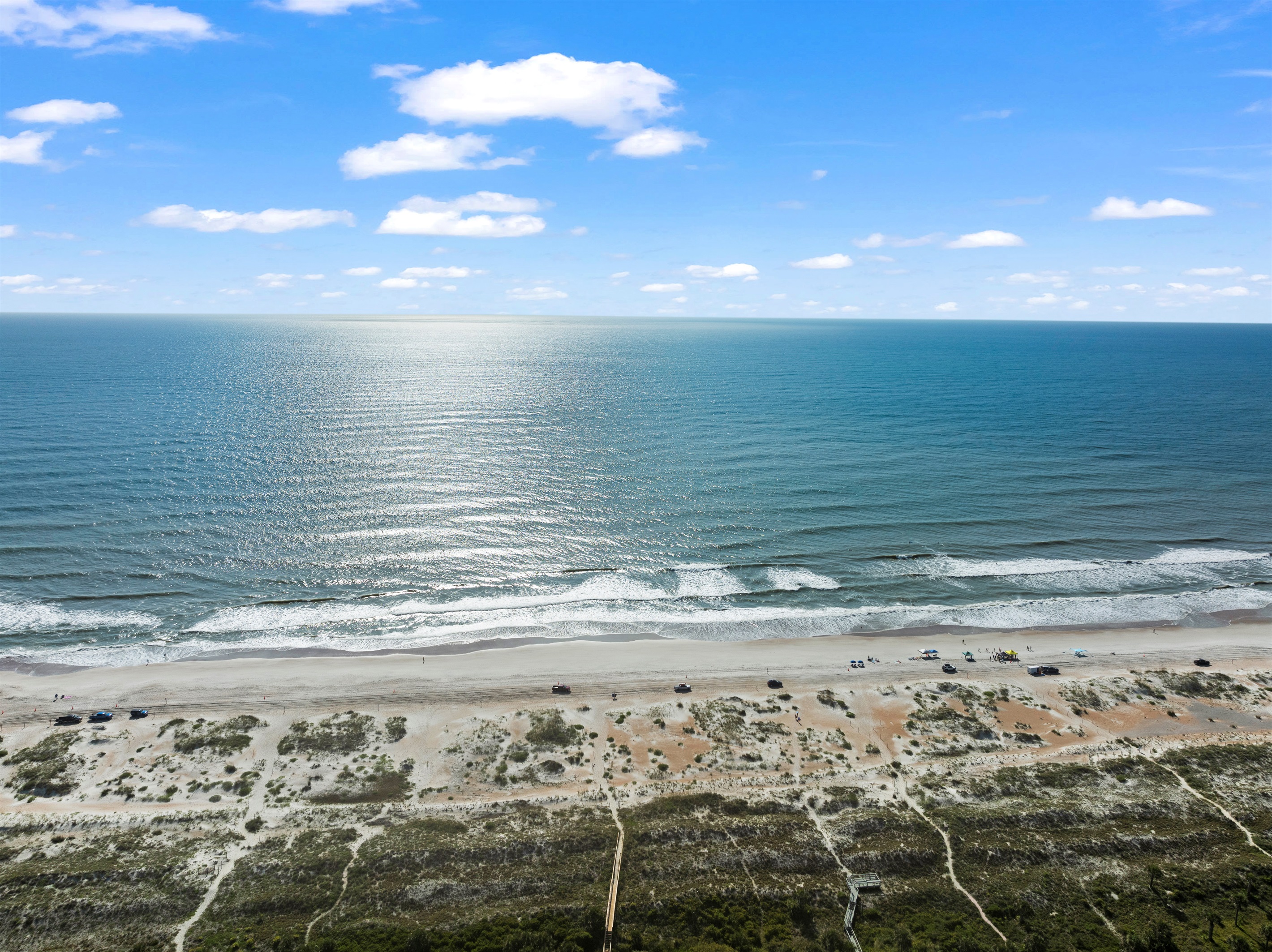 Sweeping ocean views.