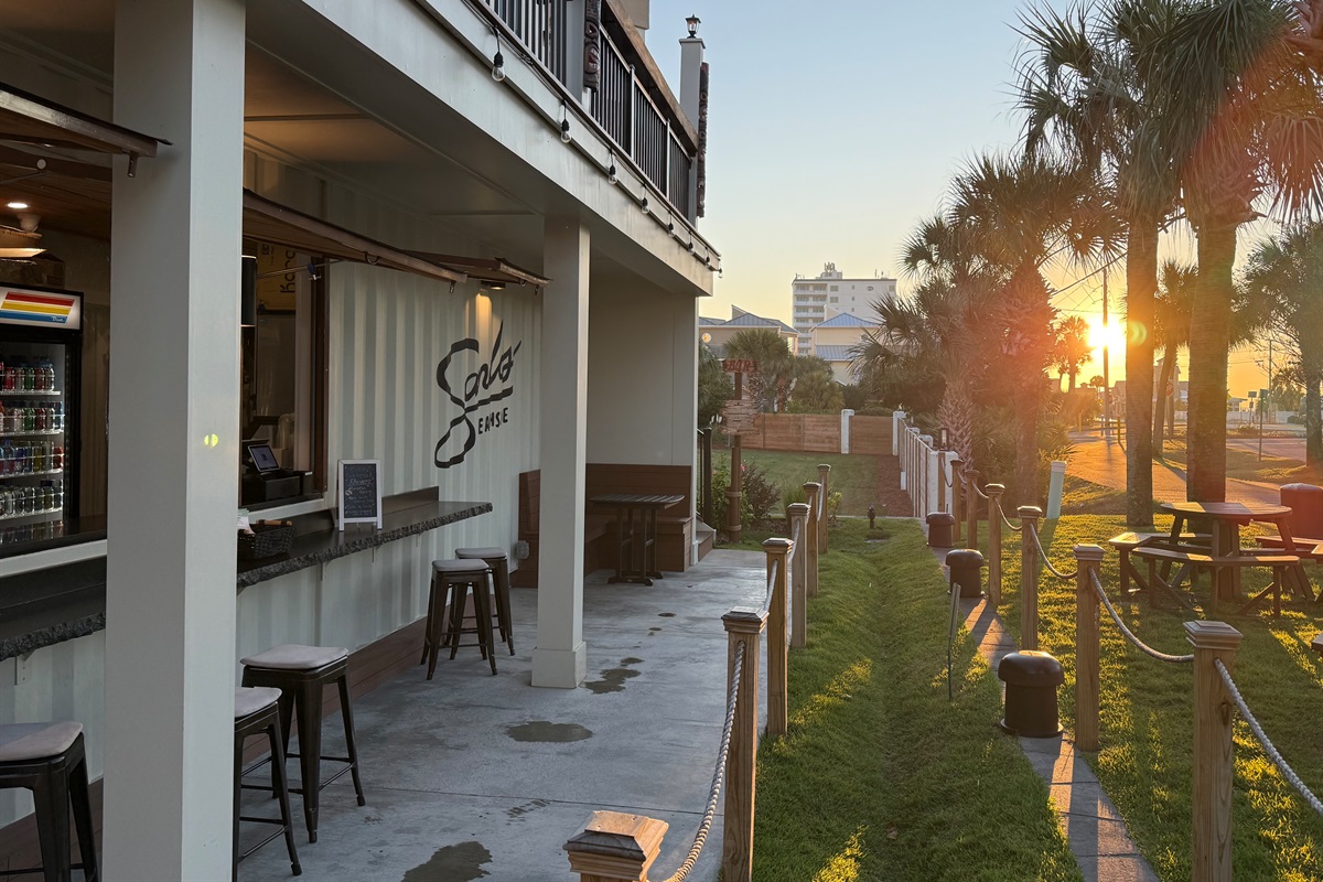 Morning Coffee at Sandos!